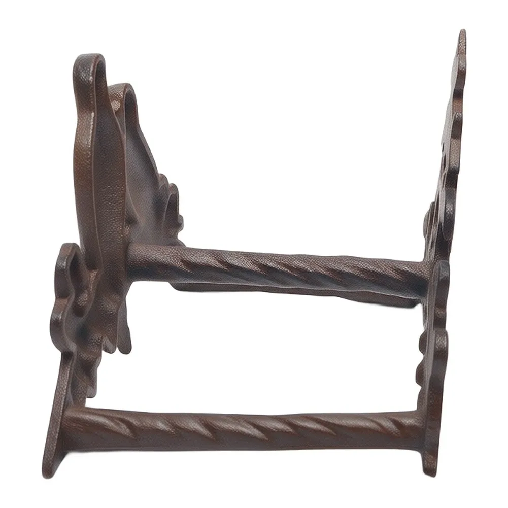 Outdoor Cast Iron Hose Holder Wall Mounted Space Saving Design for Garden Organization Sturdy Build 25 16 18cm