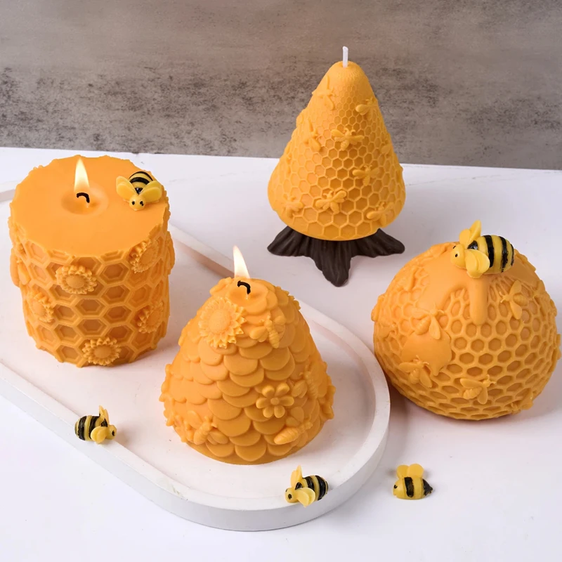 3D Bee Honeycomb Si…