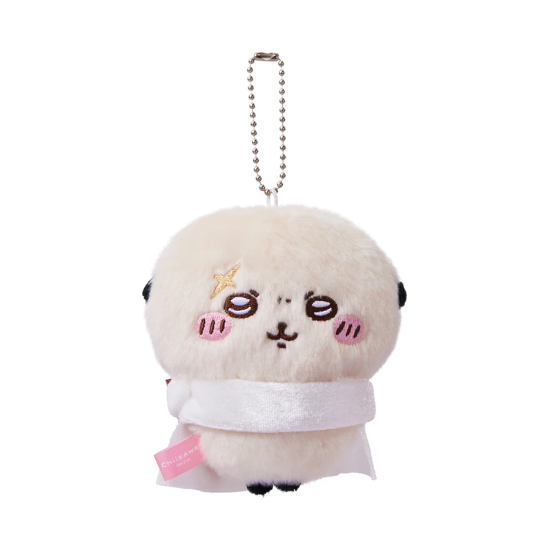 Chiikawa Rakko Plush Keychain Cute Cartoon Stuffed Doll Bag Pendant Portable Collectible Toy Desktop Decor Birthday Gift