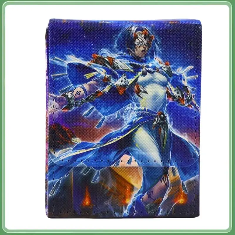 

Priestess of the Ashened City Embers Card Case Yu-Gi-Oh! Diy Quality Leather Action Toy Figures Game Collection Storage Box