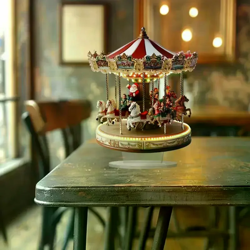 

Santa Claus Tabletop Decoration With Base 2D Acrylic Christmas Ornaments 2026 Xmas Party Supplies