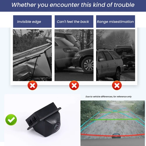 Imagen 2 del producto Cámara de visión trasera de marcha atrás de coche para Chery Tiggo 7 8 Pro 704000715 AA