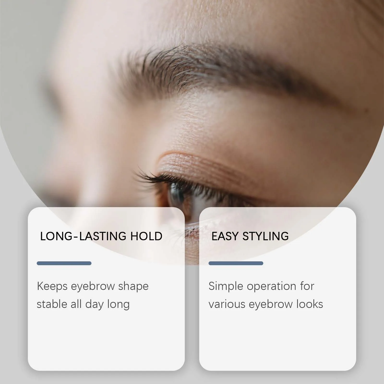 เจลแต่งทรงคิ้ว ปรับแต่งทรงคิ้วให้เรียบเนียนเป็นธรรมชาติ ติดทนนาน กันน้ำ แต่งทรงคิ้ว เครื่องสำอาง