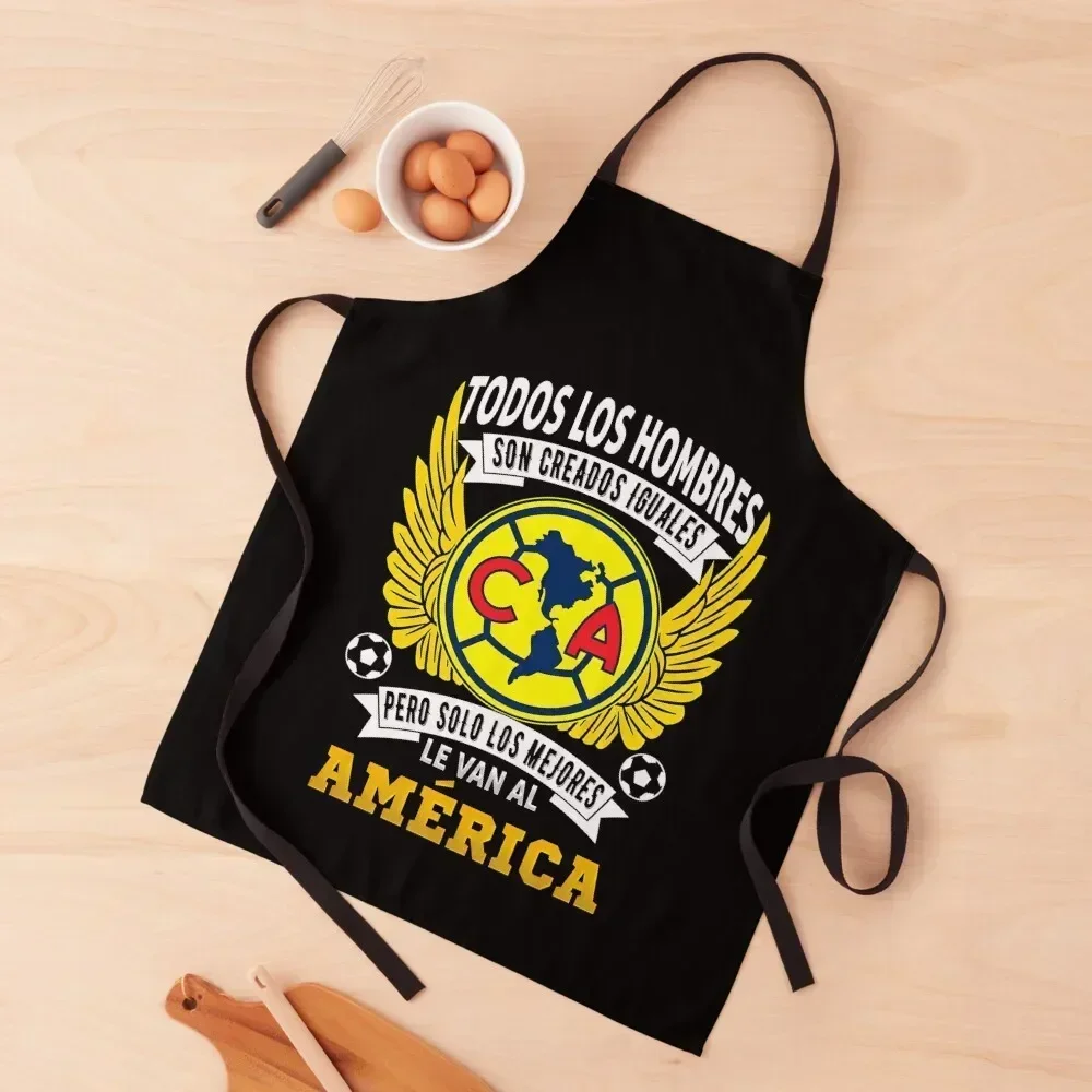 

Playera Aguilas del America Solo Los Mejores le Van al America Apron Waiter Uniforms Men'ss Men's Kitchen Apron