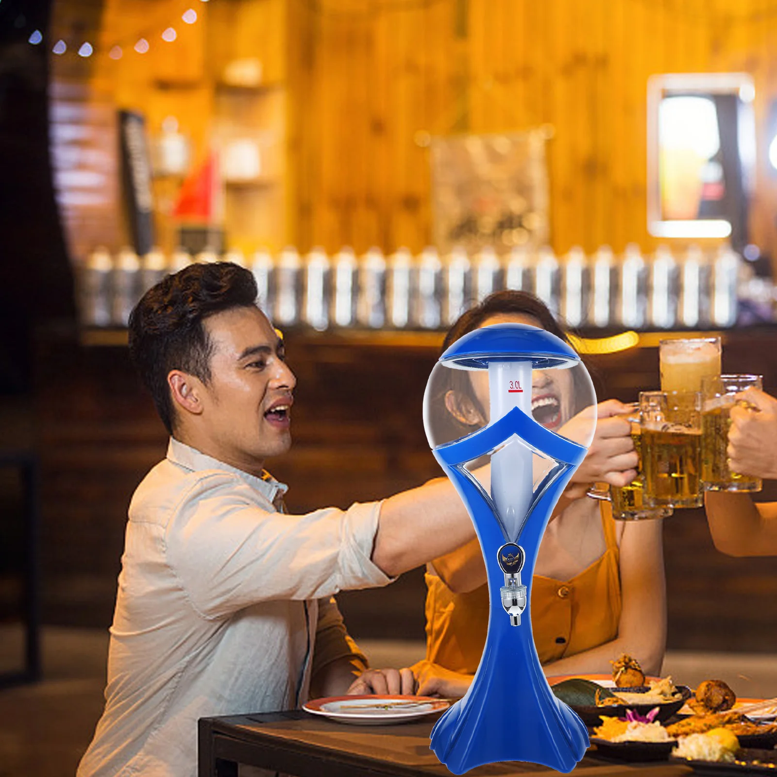 

1 шт. столб винная башня кран диспенсер для напитков вечерние контейнер для напитков домашний бар пиво коктейль летний напиток