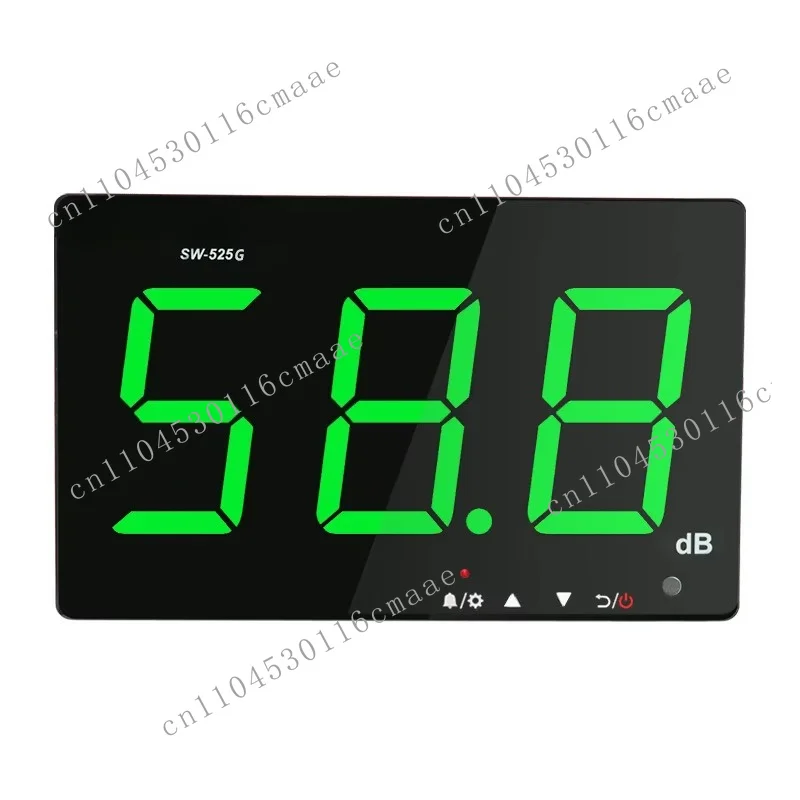 SW-525G 9.6-inch large-screen green noise meter wall-mounted digital sound level meter noise measurement device