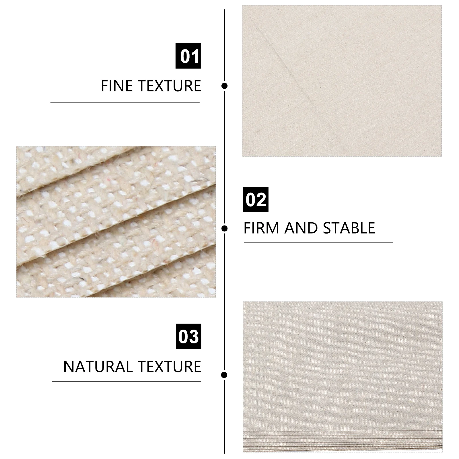 

Blank Oil Painting Canvas Cotton Diy Art Cloth For Home Decor Party Kids Drawing Breathable Durable Artist Canvas