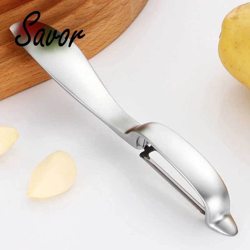 

Stainless Steel Peeling Knife Peeler Vegetable Fruit Potato Artifact Melon Planer Household Kitchen Multi-function Tool