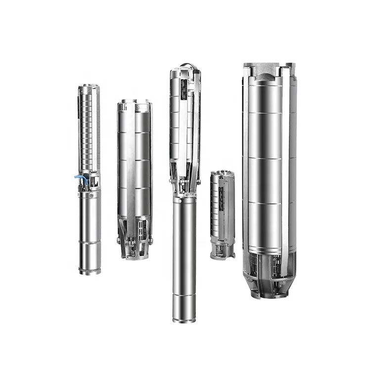 CNP SJ60 60HZ High Pressure Stainless Steel Multistage Deep Well Submersible Industrial Booster Water Pump