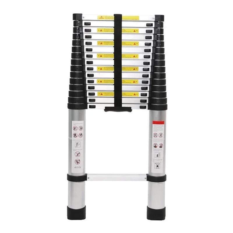 Household Telescopic Ladder PortableThickened Aluminum Ladders Engineering Outdoor Folding Ladder