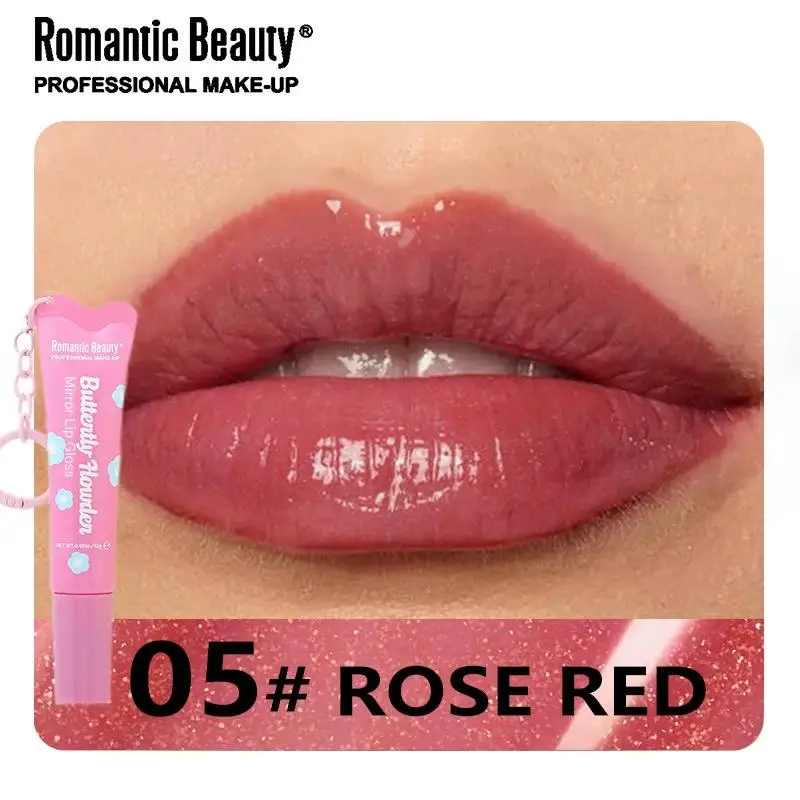 1 Uds. Esmalte de labios de gelatina de menta dulce tinte de labios antiadherente cosmético duradero líquido hidratante labial de cristal brillo de vidrio coreano
