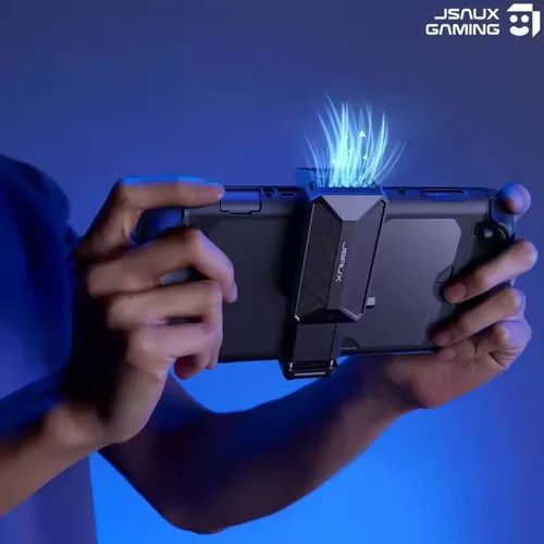 Imagen 2 del producto Ventilador de refrigeración JSAUX para Nintendo Switch2 sistema de refrigeración con Clip ultrasilencioso con ventilador de refrigeración de aire de velocidad ajustable accesorio móvil