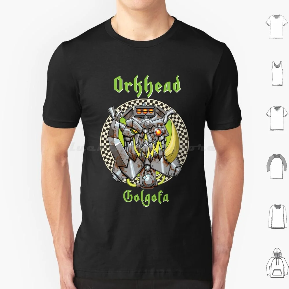 Orkhead T Shirt Big Size 100% Cotton Orks Orc Postapocalyptic Madmax