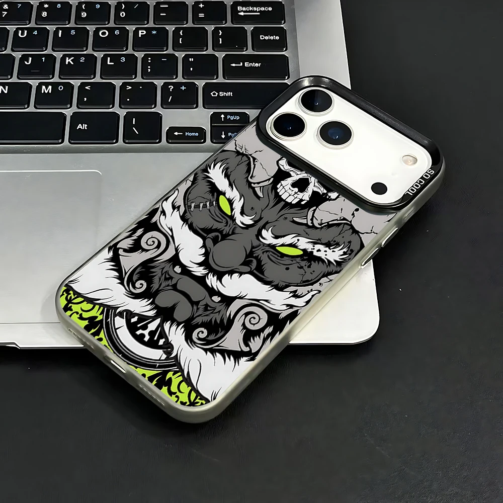 اليابان شبح الوجه الساموراي جراب هاتف ممن لهم Reno14 Reno13 Reno12 Reno11 Reno10 Reno8 Reno7 6 5 Z F T Pro زائد 5G ماتي الغطاء الخلفي