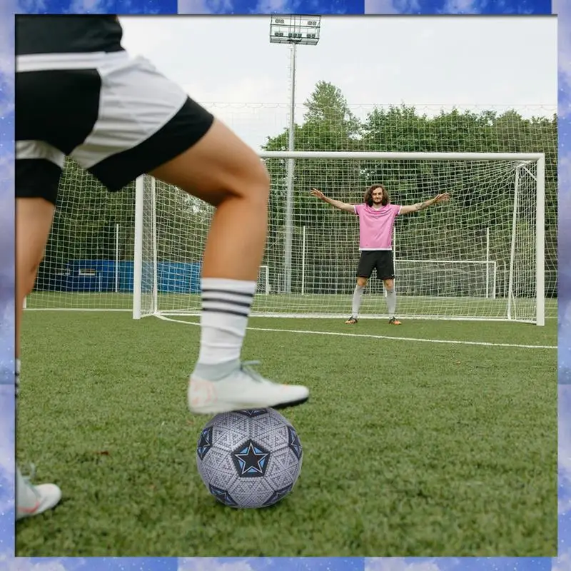 A35F Nuovo pallone da calcio professionale da 1 pezzo taglia 5 per allenamento con pallone da calcio da competizione all'aperto in PVC