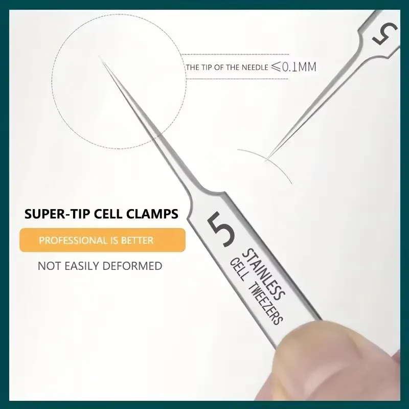 8 PCS Stainless Steel Acne Clip, Cell Clip, Blackhead Clip, Acne Needle, Beauty Salon Acne Needle, Acne Needle Tool8 PCS Stainle image 4