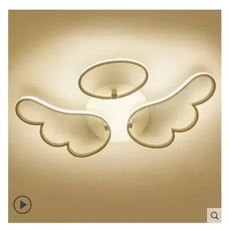 

Children's room ceiling lamp LED modern minimalist boys and girls bedroom lights, creative Angel lights, living room lamps