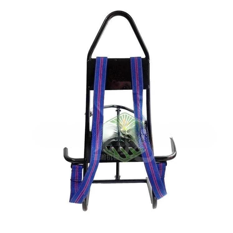 back frame agricultural hillside field ridge rotary tiller accessories shelf small tiller hill climbing portable back basket