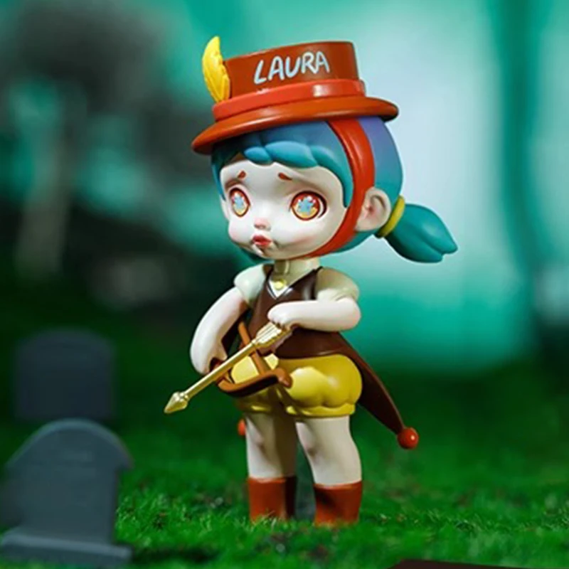 Toycity Laura Theme "The Werewolves Tea Party" سلسلة صندوق أعمى محيط الكرتون عمل الشكل جمع اللعب صندوق غامض الهدايا