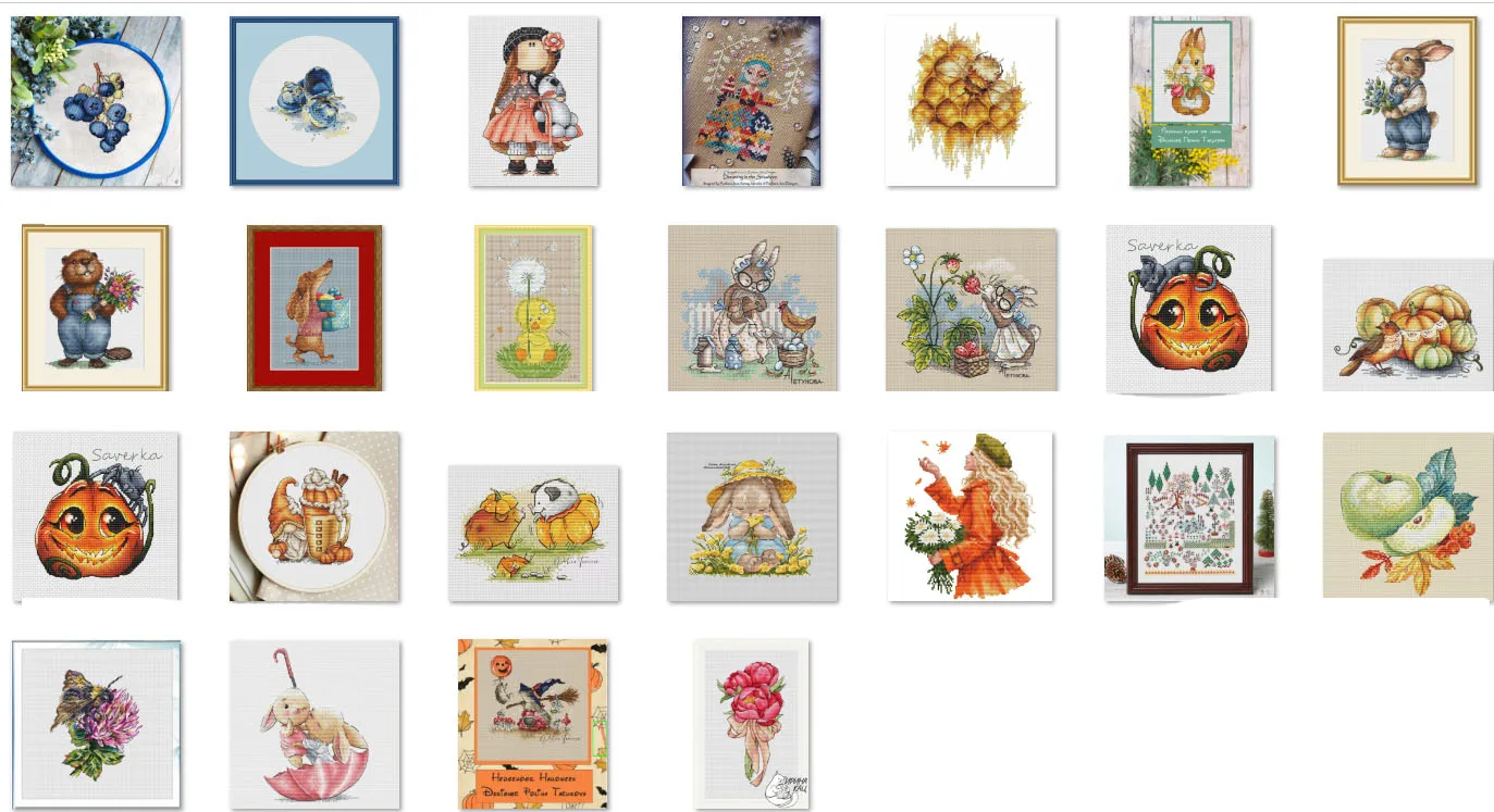 

Рождественские наборы для вышивки крестом, наборы для вышивания и рукоделия, поделки для шитья на холсте своими руками, играющий кролик в виде зонтика 23-28