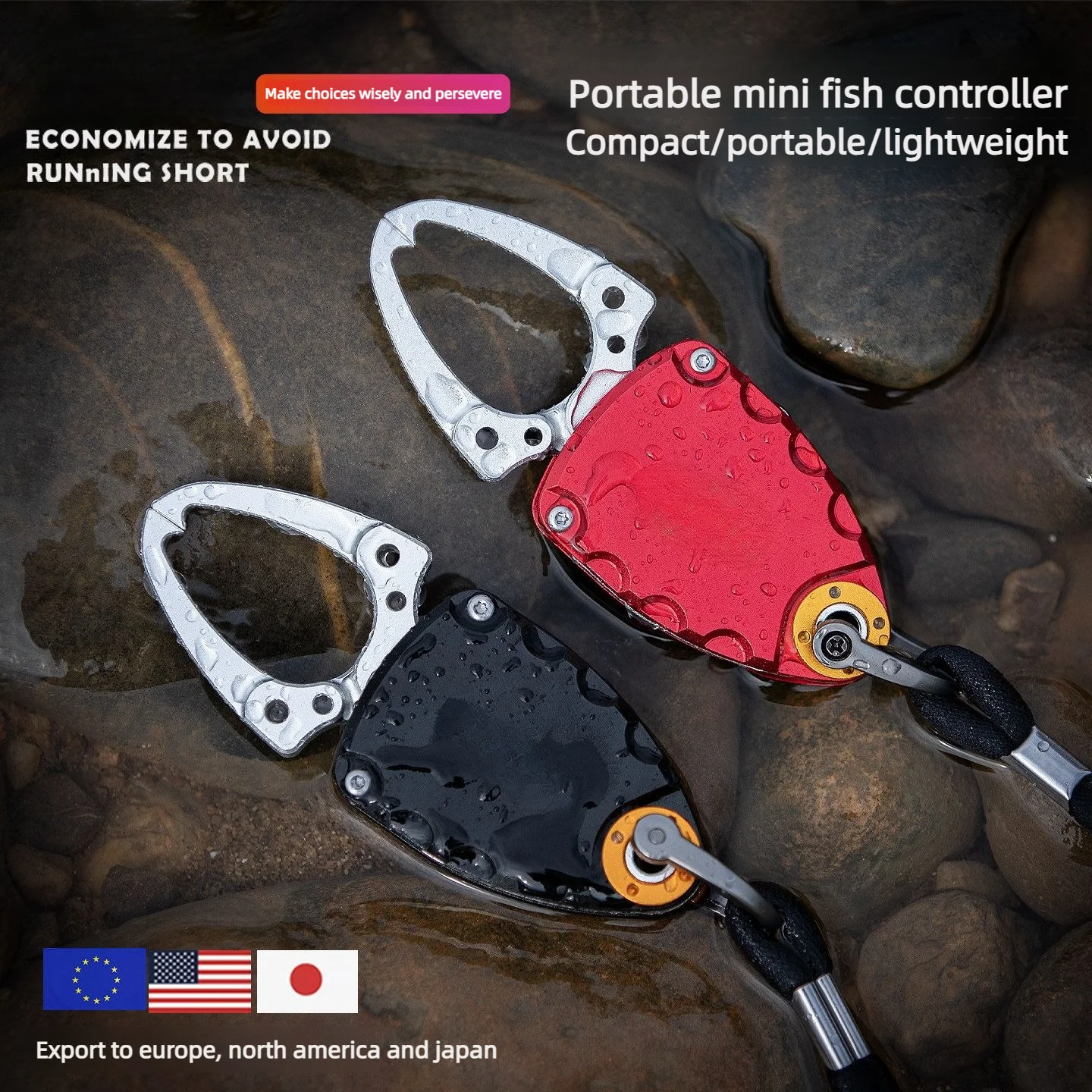 

Mini Stainless Steel Fishing Gripper Professional Fishing Lip Grabber Tool Fish Grabber Clip Fish Control Tackle FishController