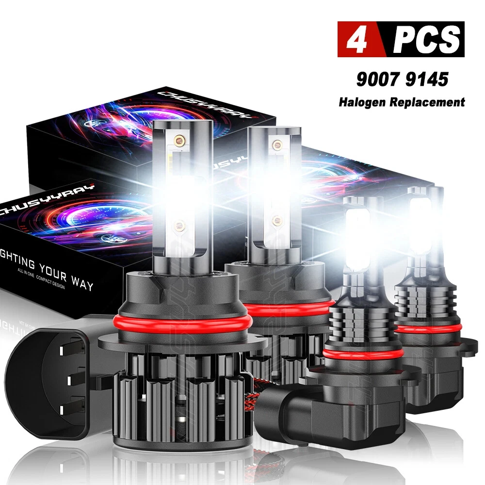 4X 9007 9145 Led He… - image