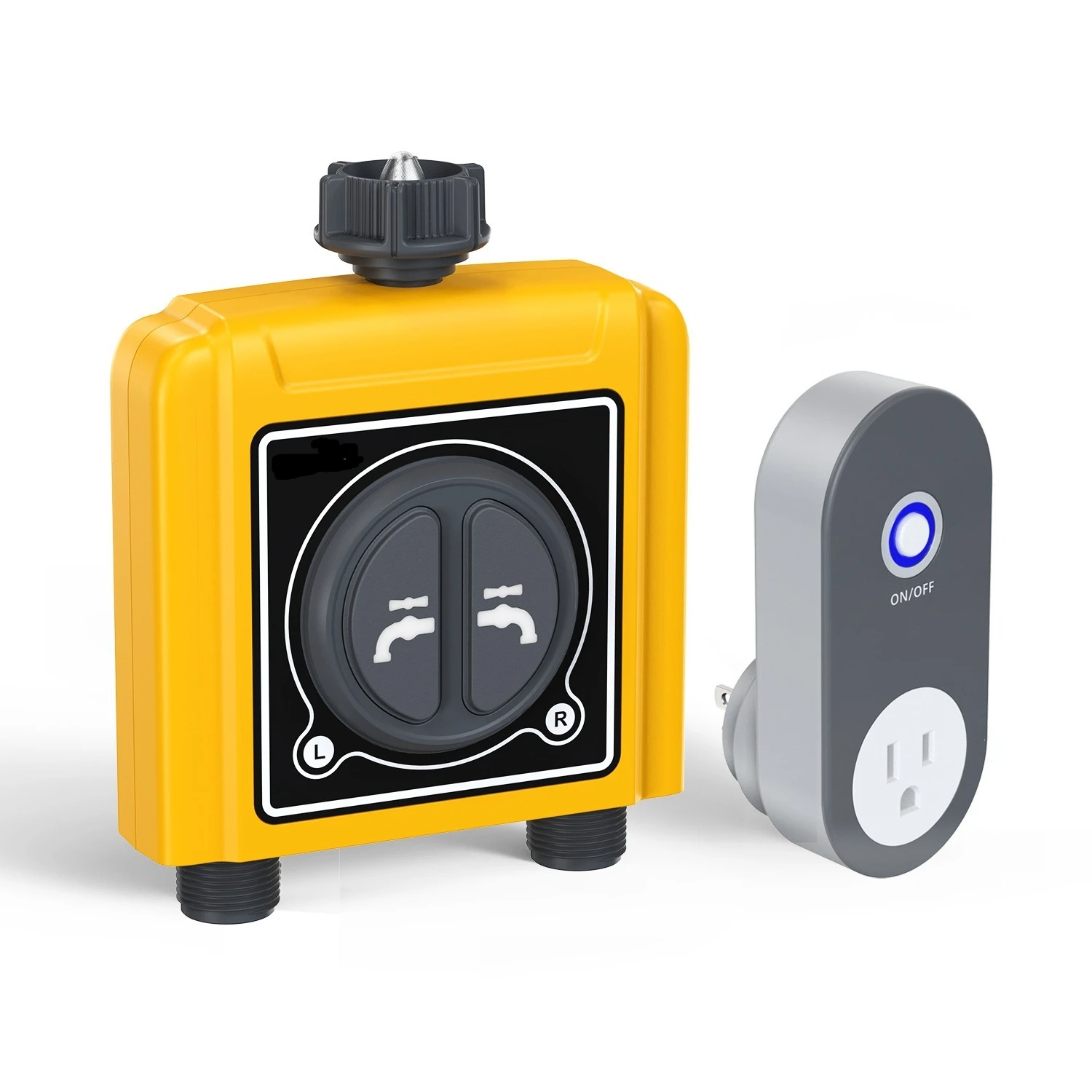 Dual-valve intelligent irrigation controller