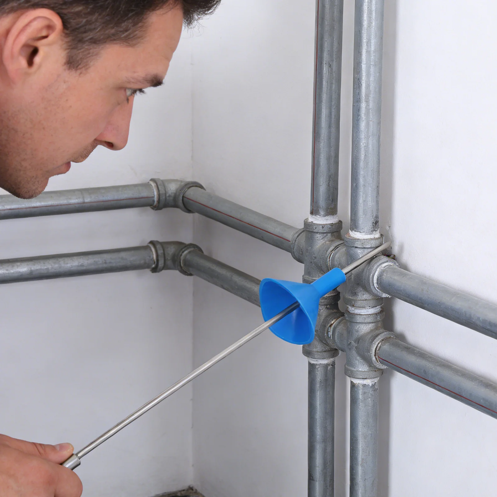 

Water Leak Detection Rod Underground Pipe 14.2 Leak Listening Stick Testing Tool for Accurate Water Leakage Detection