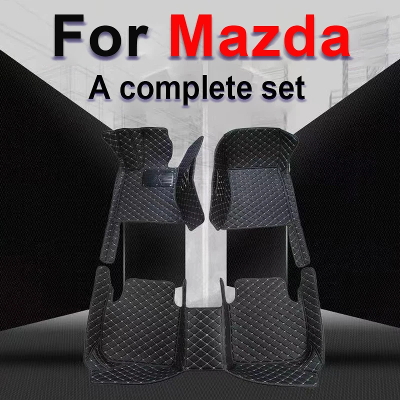 Car Floor Mats For Mazda 3 Axela Cx-5 BT-50 Mazda 5 CX-5 CX-9 CX-8 CX-7 Mazda 2 Mazda 6 CX-3 Cx-4 CX5 2 Demio Car Accessories