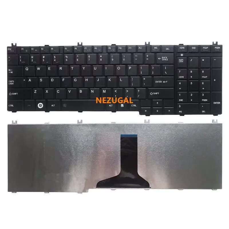 

Английская клавиатура для Toshiba Satellite L670 L670D L675 L675D C660 C660D C655 L655 L655D C650 C650D L650 C670 L750 L750D США