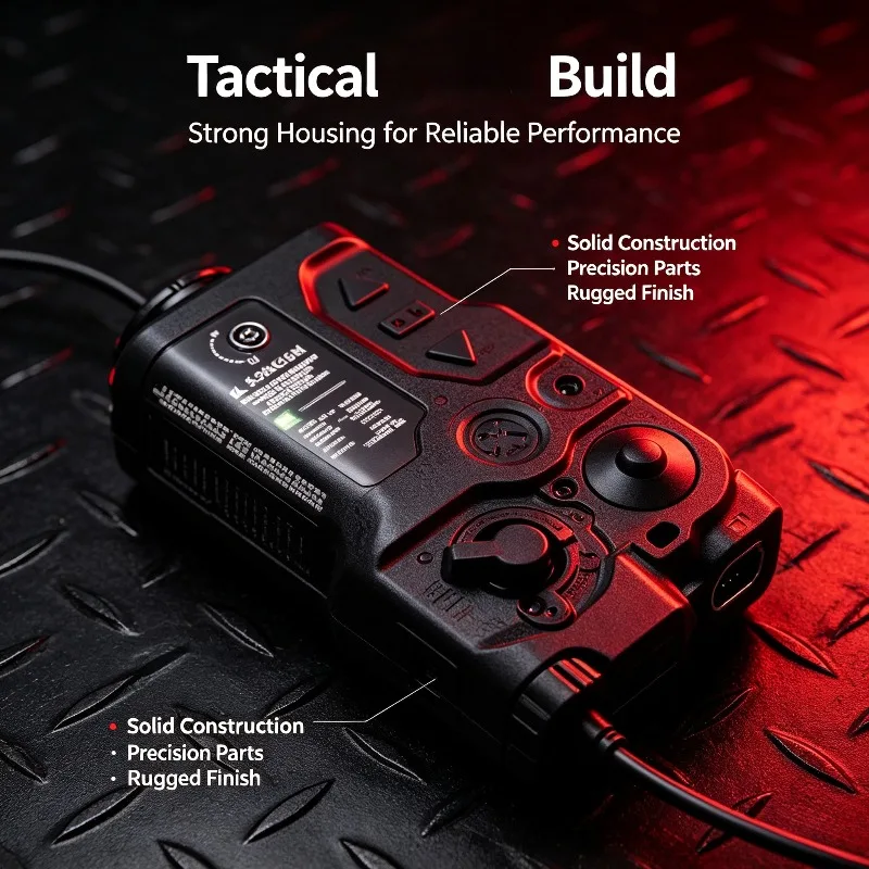 Adjustable Bright Green Infrared Laser RAID‑X Unit Stable Emission Tail Control Light Shift Fitting Parts