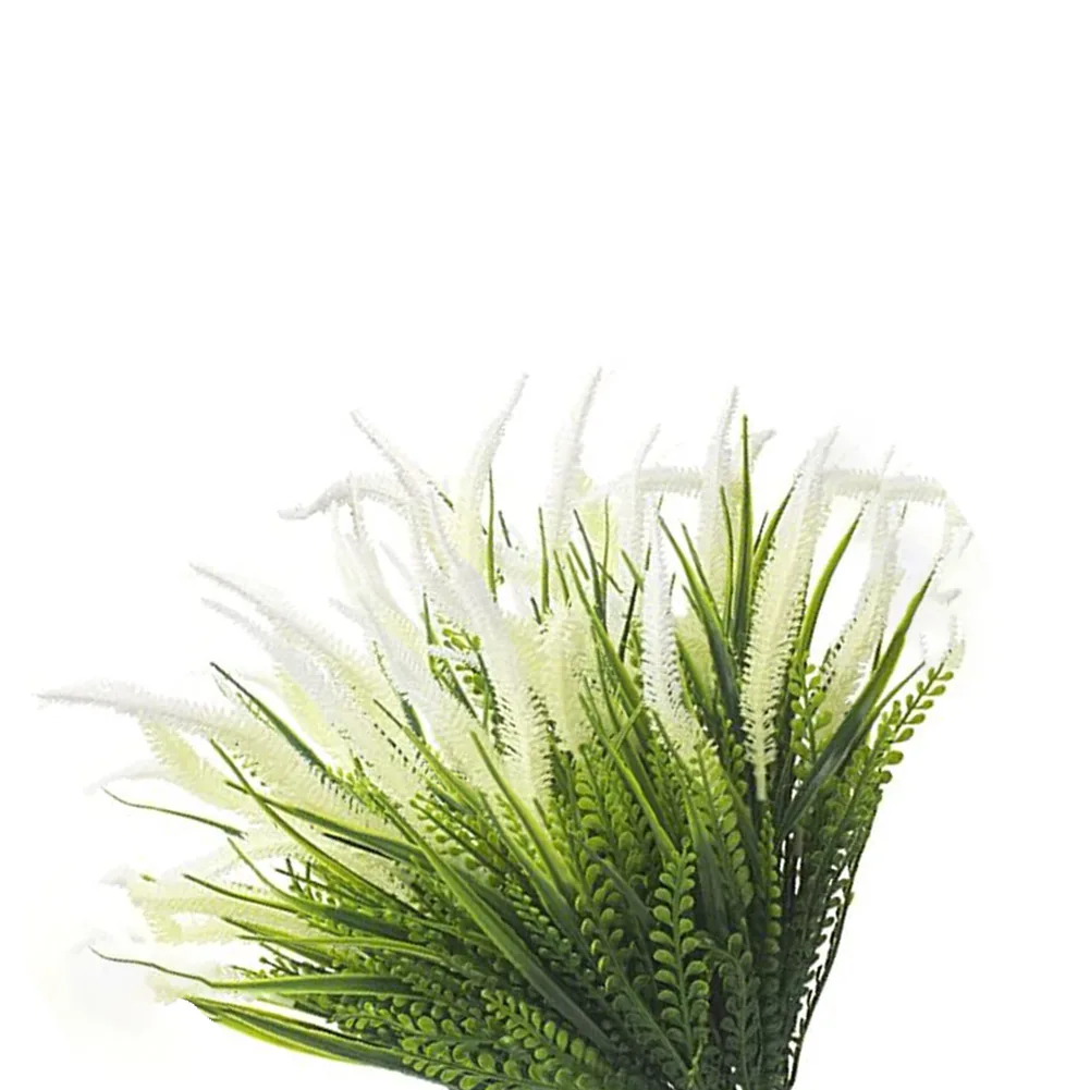 

Искусственная трава «Зеленый собачий хвост» с 7 головками для оформления витрин, декора сада на открытом воздухе и интерьера гостиной, пластиковая