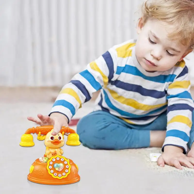 幼児向けの教育用電話玩具,音楽,シミュレートされた固定電話,親子のインタラクティブなゲーム,ギフト玩具