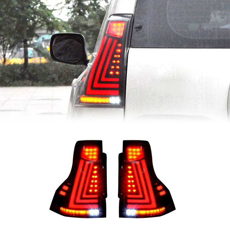 

Gobison 4x4 Pickup Tail Light Rear Lamp With Led Taillamp Turning Light Warning Light for Toyota Prado Taillight