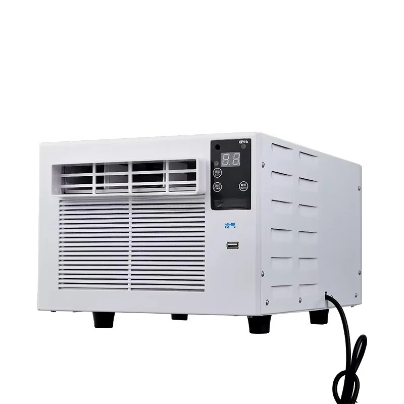 Aire acondicionado portátil, aire acondicionado de 3000 Btu, respetuoso con el medio ambiente, enchufes de EE. UU., Reino Unido, UN, UE, utiliza ambientador solo fresco