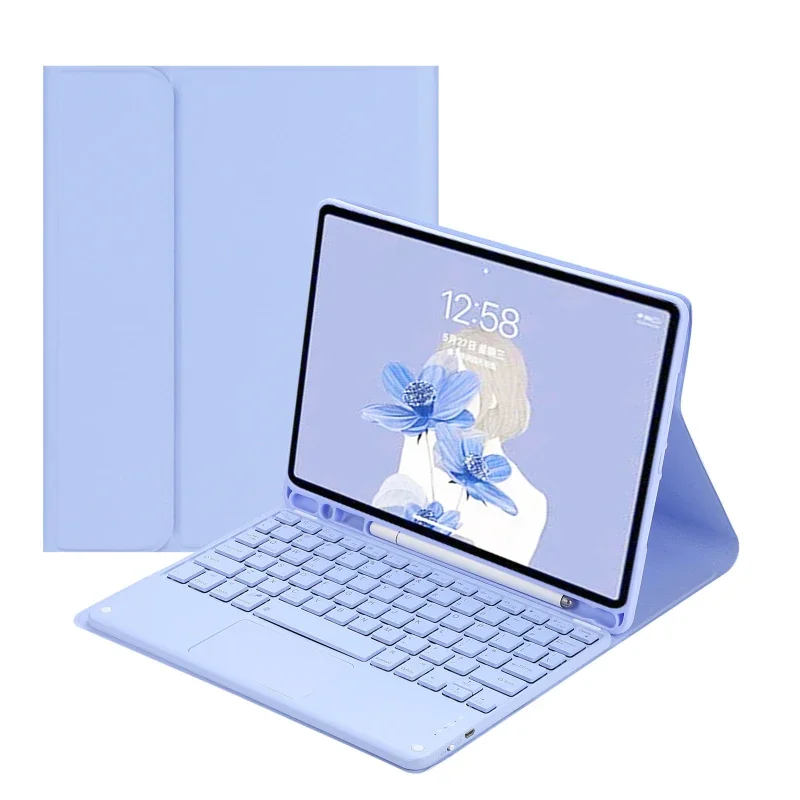 

Для iPad 10-го поколения 10,9 дюйма 2022 Чехол с сенсорной панелью Pro 11 2024 Air 3 Pro 10,5 Air 6 5 4 10,9 дюймов 10,2 7 8 9th Smart Case Funda