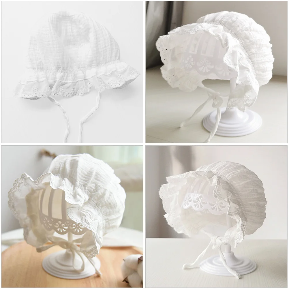 

Baby Sunhat Breathable Cotton Infant Hat Newborn Summer Toddler Hats Foldable Easy Storage Comfortable Sweat Adsorption Fashion