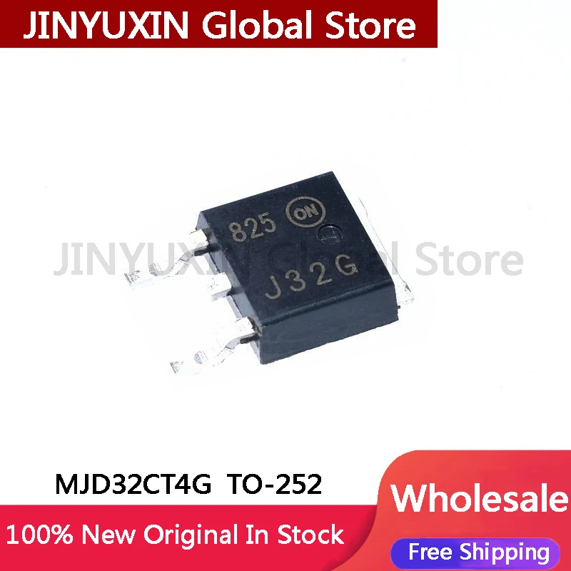 20-100Pcs MJD32CT4G MJD32C J32CG  TO252  IC Chip Wholesale