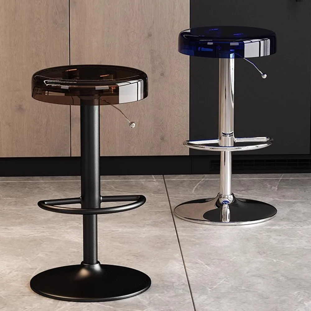 

Modern Adjustable Bar Stools Unique Make Up Nordic Waiting High Chairs Barber Comfortable Tabourets De Bar Interior Decorations