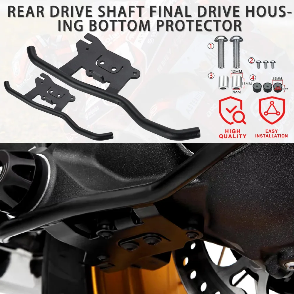

2023 2024 2025 GS1300 Motorcycle Rear Drive Shaft Final Drive Housing Bottom Protector For BMW R1300GS R Adventure R 1300 GS Adv
