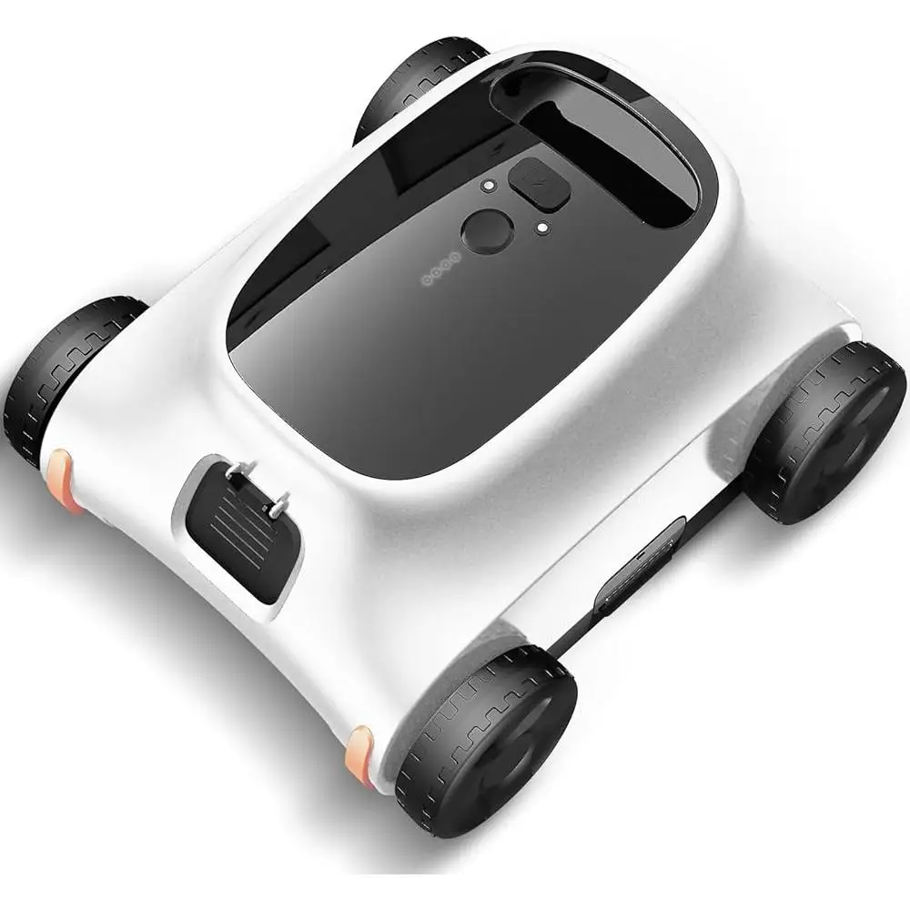 Cordless Robotic Pool Cleaner Vacuum Above Ground Pools 130 Min Runtime Powerful Suction Self-Docking Easy Maintenance