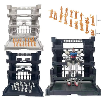 BW System Base for Gundam Model Mobile Suit Toys  Assembly Model Machine Nest Building Figures for Modelling Hobby Scene Display