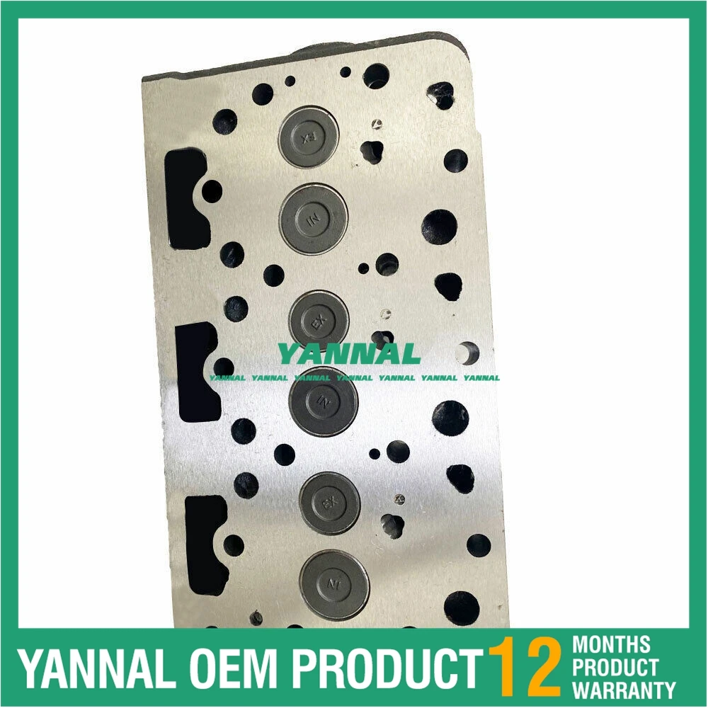 

Новая конкурентоспособная цена: 1 комплект головки блока цилиндров с клапанами для двигателя Kubota D782