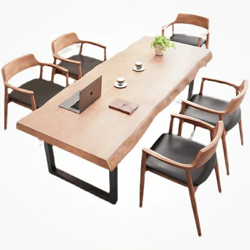 Simple Solid Wood Desk Office Desktop Computer Desk Calligraphy Desk And Chair Combination Home Study Writing Work Table
