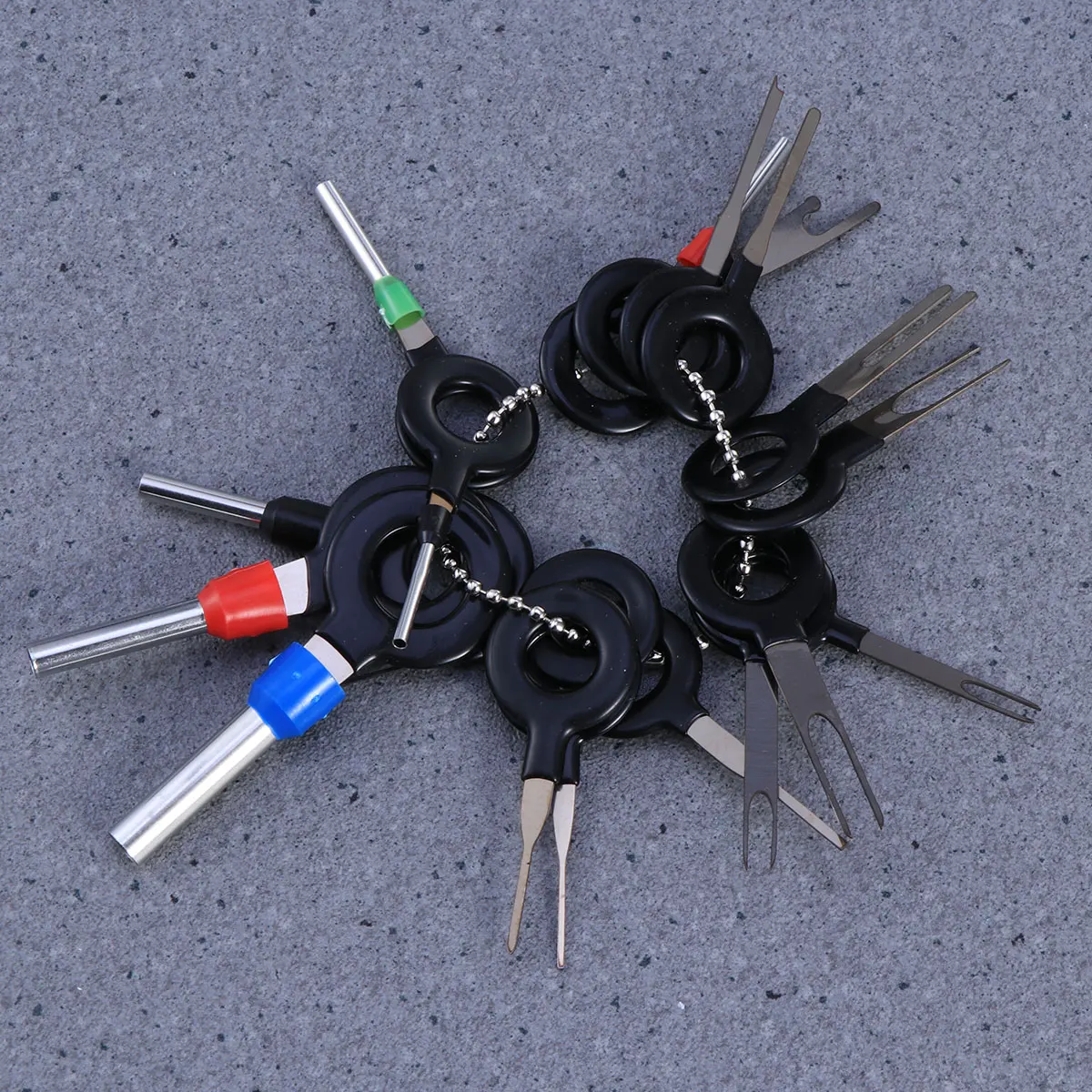 

18 Terminal Picks Pin Release Pin Tool Set Car Plug Removal Needle Tool Automotive Repair Connector Disassemble