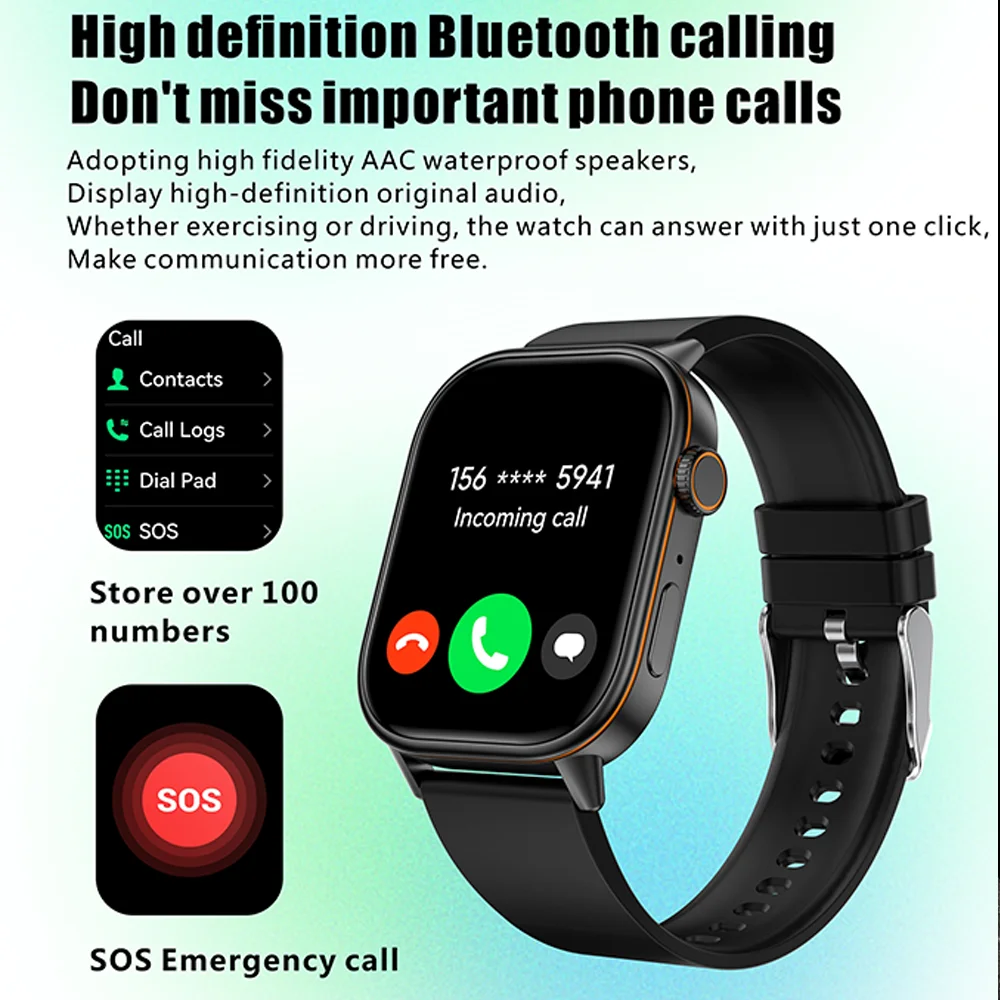 2025 Military GPS Smart Watch Men Flashlight Compass Waterproof Outdoor Sports Tracker Bluetooth Call Smartwatch For Android IOS