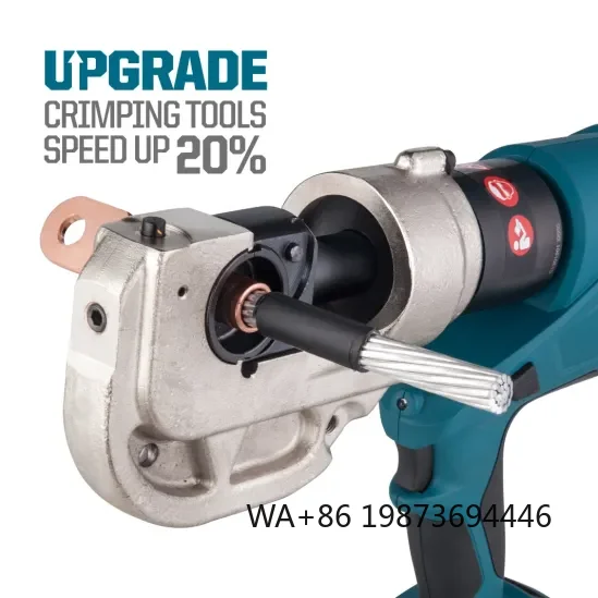 

Battery Powered Hydraulic Crimping Tool for Cable Lug Electrical Connection