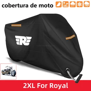 Wasserdichte Motorraddeckel, UV -Beschützer, Staub und Regenabdeckung, Royal Enfield, Bullet, Meteor, Classic, 350, 500 8 Hauptverkaufs -Bullet Proof Shield - №4