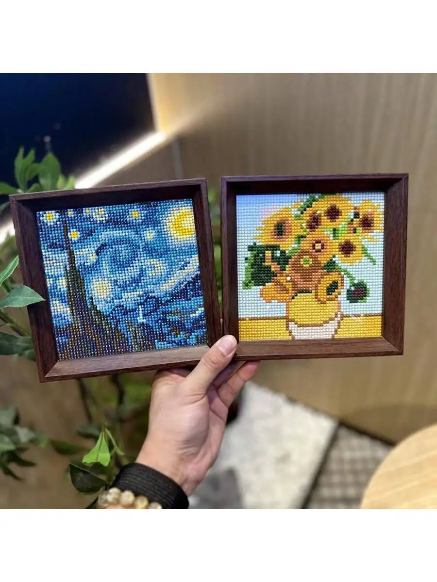

Алмазная вышивка «Винсент Ван Гог», сделай сам, ручная работа, декоративная картина с алмазными стразами, современное украшение для дома
