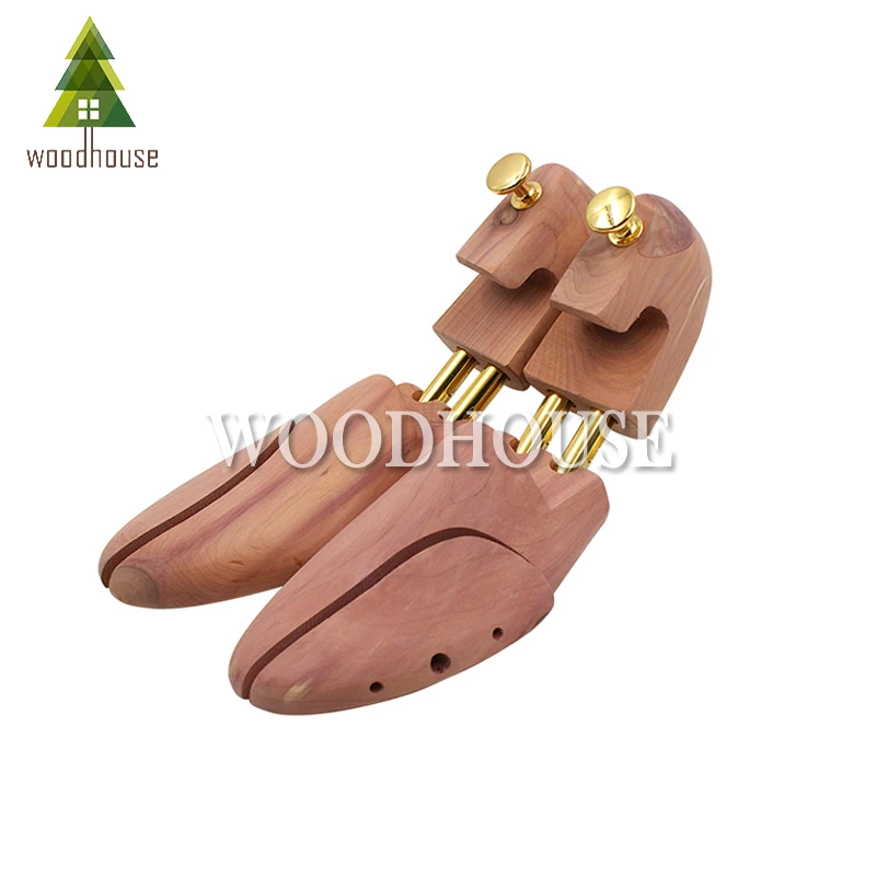 Men\'s and Women\'s Twin Tube Adjustable Red Cedar Shoe Tree Wood Shoe Tree